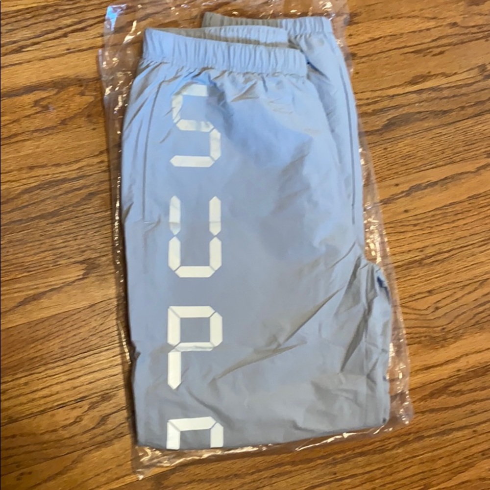 Supreme silver “Digital” track pants